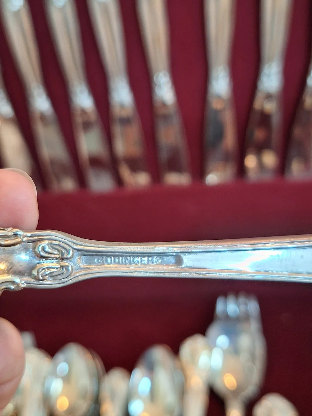 Godinger Silver Flatware Service For 12